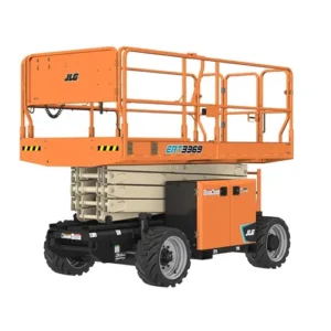 33ft Electric Rough Terrain Scissor Lift – JLG ERT3369