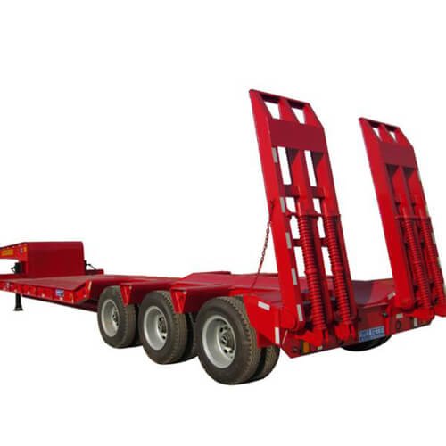 Low Bed Semi Trailer